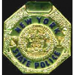 NEW YORK STATE POLICE PIN MINI BADGE PIN